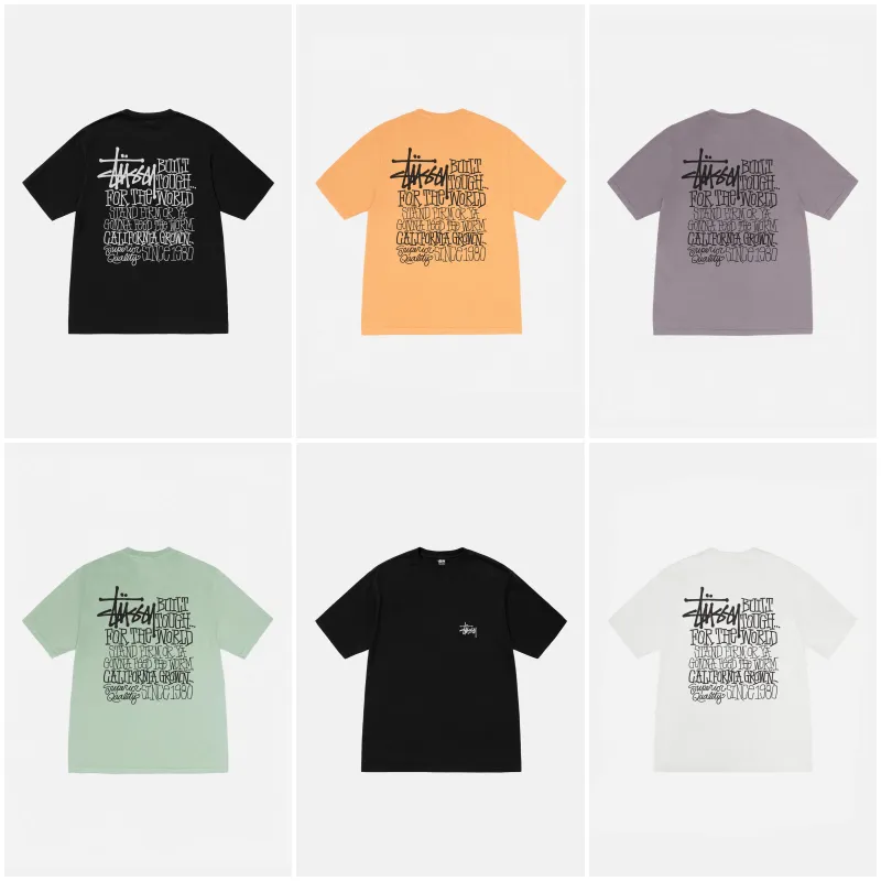 STUSSY CALIFORNIA GROWN (STUSSY CALIFORNIA GROWN TEE PIGMENT