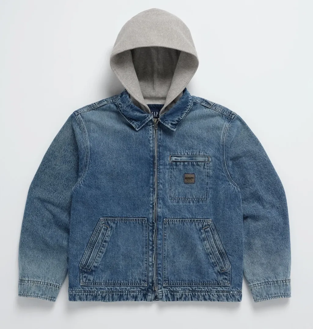 Hooded workwear jacket online